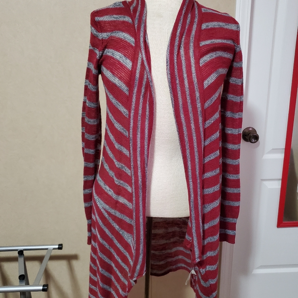 High Low Knit Cardi